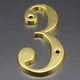 thumbnail image 1 of Casa Número Puerta Puerta licencia licencia De Muestra De Metal - Número 9, Individual Soledad Placa de señal de dirección de la casa, 1 of 9