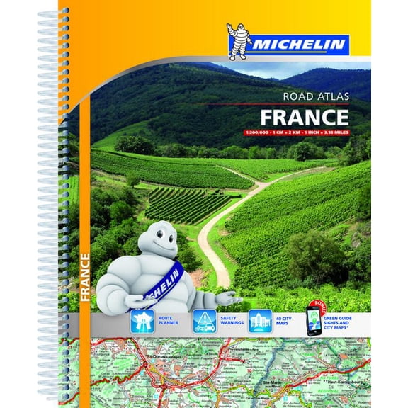 Michelin France Road Atlas: 9782067192980