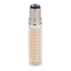 thumbnail image 1 of Bombilla LED tipo maíz BA15D, 1500 lm, 136 LED, regulable, para lámpara de techo, lámpara de pared, 110 V, blanco frío., 1 of 14
