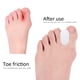 thumbnail image 5 of 1 par 2 uds separador de dedos de los pies hueso pulgar ortopédico Hallux Valgus Corrector (B) Ehuebsd Cuidado Belleza, 5 of 9