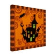 thumbnail image 2 of Trademark Fine Art 'Spooktacular Orange IV' Canvas Art by Viv Eisner, 2 of 3