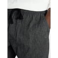 thumbnail image 4 of George Men's Linen Blend Weekend Pants, Sizes S-XXL, 4 of 5