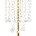thumbnail image 5 of Miumaeov 10Pcs Table Decorative Vases with Acrylic Crystal Chains, 21.9inch Tall Wedding Centerpieces Tabletop Decor Flower Vases for Wedding Party Dinner Event Photography (Gold), 5 of 8