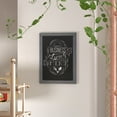 thumbnail image 2 of Flash Furniture Canterbury 18" x 24" Rustic Gray Wall Mount Magnetic Chalkboard Sign with Eraser, Hanging Wall Chalkboard Memo Board for Home, School, or Business, 2 of 12