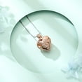 thumbnail image 4 of Love Heart Bird Cremation Pendant Small Urns For Ashes Keepsake Urn Necklace mini urns, 4 of 5
