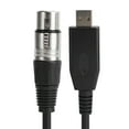 thumbnail image 2 of Cable de micrófono Bling Bling hembra USB a XLR 3 m, 2 of 12