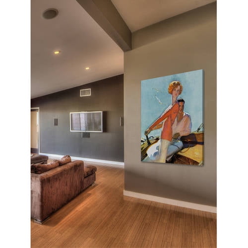 Marmont Hill - "Day Sailing" Painting Print on Wrapped Canvas