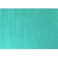 thumbnail image 1 of Ahgly Company Machine Washable Indoor Rectangle Oriental Turquoise Blue Industrial Area Rugs, 6' x 9', 1 of 4