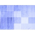 thumbnail image 1 of Ahgly Company Indoor Rectangle Abstract Blue Contemporary Area Rugs, 2' x 3', 1 of 4