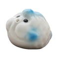 thumbnail image 1 of Mini estatua de pez burbuja, soporte para varillas de incienso, artesanía, decoración de mesa, bonito escritorio Azul y blanco, 1 of 9