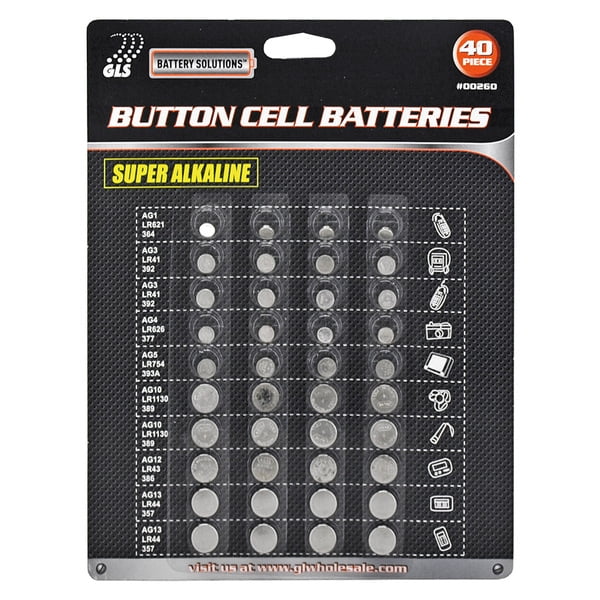 100 X ASSORTED BUTTON CELL  BATTERIES WATCHES,GAMES ETC 