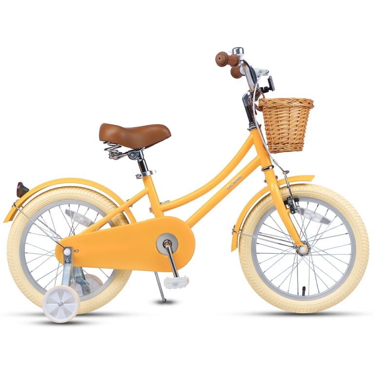 【Glerc】Little Molly 20インチ女の子子供用自転車 Glerc, Kids Girls Bike, 16 inch, Yellow for ages 4-7 - Walmart.com