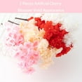 thumbnail image 3 of Flores de cerezo artificiales 2 piezas Toystoory rojo, 3 of 6