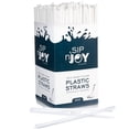 thumbnail image 1 of Cristalería Giant Straws de 10.25 pulgadas, envuelta individualmente, 300, 1 of 2