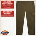 thumbnail image 2 of Dickies Womens Plus Size Cargo Pants - High Waisted Cotton Joggers with Pockets Casual & Work Pants, 2 of 7