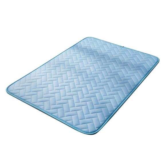 2026 Mat Breathable Cool Pad For Extra Large Cool Blanket For Machine Washable Bed Mats For Indoor Outdoor Couches Crates Seats Pet Ice Mats Blue New