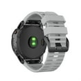 thumbnail image 2 of Correas de repuesto compatibles con Garmin Fenix 7X/Fenix 6X GPS/Fenix 6X PRO Watch correa de silicona 26mm correa de liberación rápida con herramienta, 2 of 8