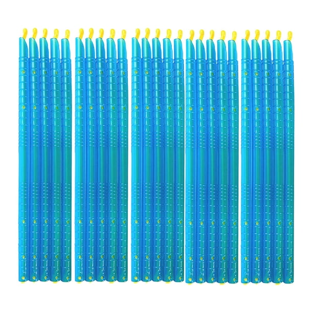25 unidades de tiras selladoras para bolsas de plástico, tiras selladoras para té, clips selladores para conservar alimentos, tiras selladoras de color aptas para uso alimentario, 1 juego.