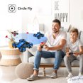 thumbnail image 4 of Upgraded Mini Drone: Indoor RC Nano Quadcopter for Kids Beginners with Throw-to-Go, Altitude Hold, 3D Flips, Headless Mode, and 3 Batteries - Perfect Toy for Boys and Girls-Blue, 4 of 7