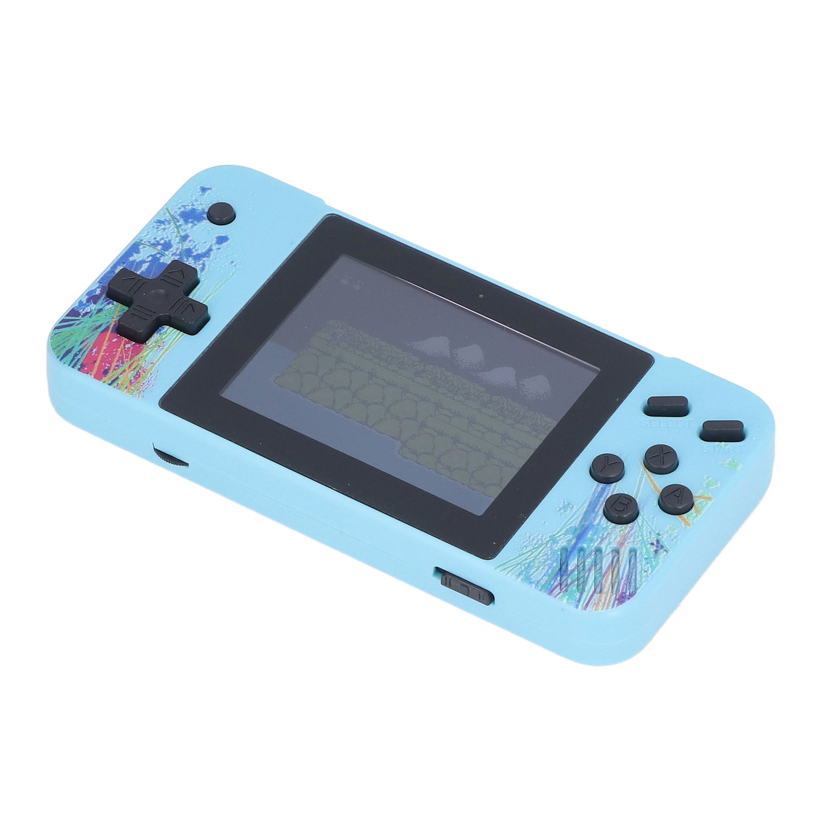 Ecomeon Video Game Player Rechargeable Ergonomic Handheld Game Console For 6 Years Old Above Blue Blue