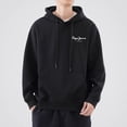 thumbnail image 4 of Sudaderas con capucha de bolsillo con letras impresas para hombres y mujeres, sudaderas con capucha casuales para caminar en la calle, gran oferta, moda de primavera y otoño, 4 of 5
