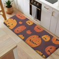thumbnail image 5 of Halloween Jack Lanterns Variety Pattern Kitchen Rug Mat,Kitchen Runner Rugs Non Skid Washable,Decorative Kitchen Floor Mats for Kitchen,Sink,Laundry,17"x47.2", 5 of 7