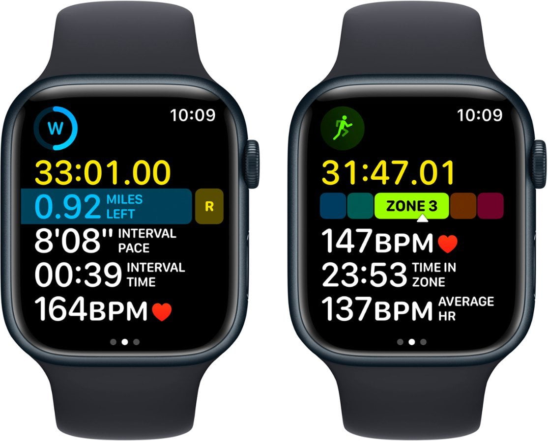 Open Box Apple Watch 8 (GPS) 45mm Aluminum Case with Midnight