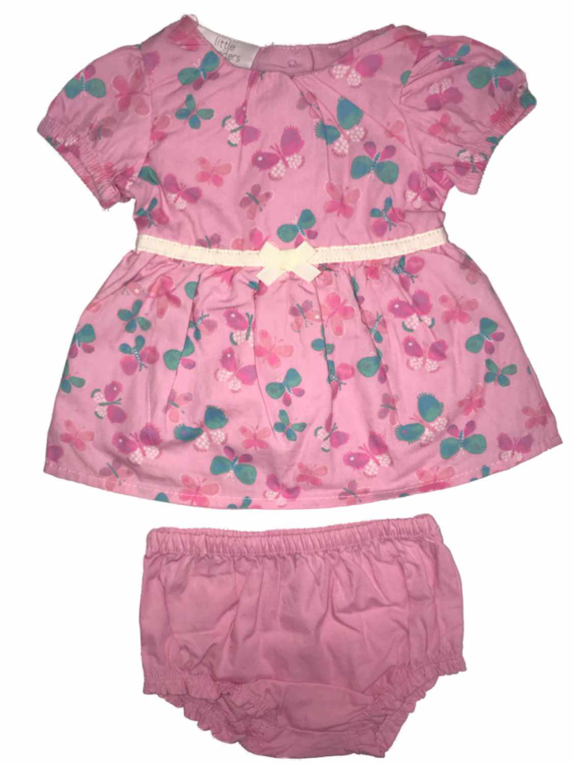 Carter's Baby Girls Dress and Diaper Cover NWT Pink or  White  Newborn  or  3M 