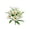 White, variant on Dtchengua White Lily Artificial Flower Bouquet, Silk Floral Arrangement for Home & Wedding Centerpiece