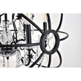 thumbnail image 4 of Cordelia 6 Light black Crystal Pendant, 4 of 7