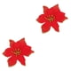 thumbnail image 1 of Árbol de Navidad Decorativo Toystoory Flor falsa Rojo 2piezas, 1 of 6