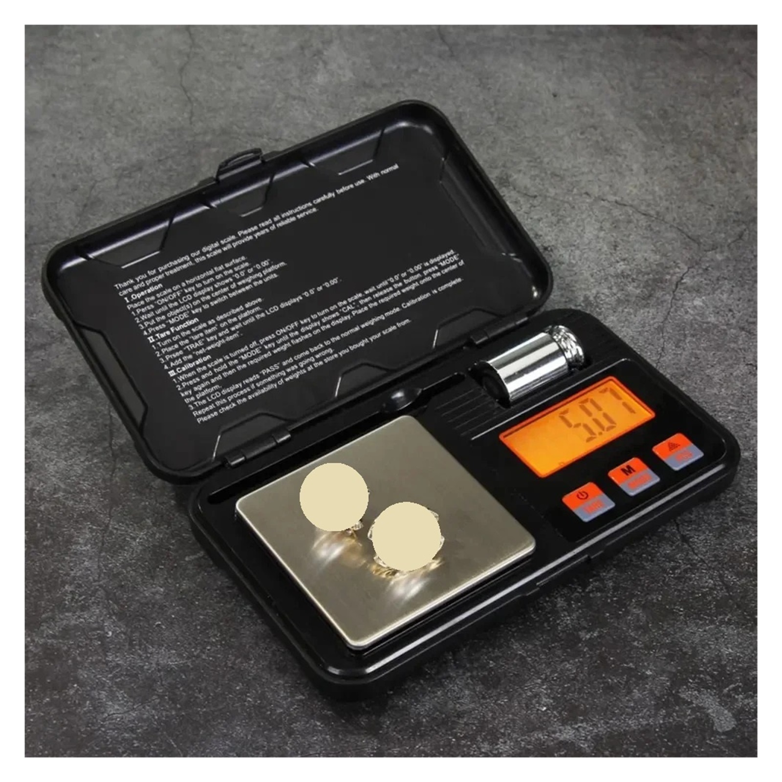 Pocket Scale Precision Digital Electronic Gold Jewelry Carat Diamond Balance Mini Scales Weighing