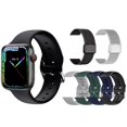 thumbnail image 1 of Reloj inteligente 8 Max para hombre y mujer, accesorio de Pulsera Original con Bluetooth, llamadas, seguimiento de actividad deportiva, carga inalámbrica, NFC, PK I8 Pro, 2023 xuanjing  unisex, 1 of 2