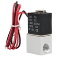 thumbnail image 1 of 1/8 Inch Solenoid Valve 6W Electric Solenoid Valve DC For 10~+80°C Air Water Oil ANGGREK Hardware, 1 of 8