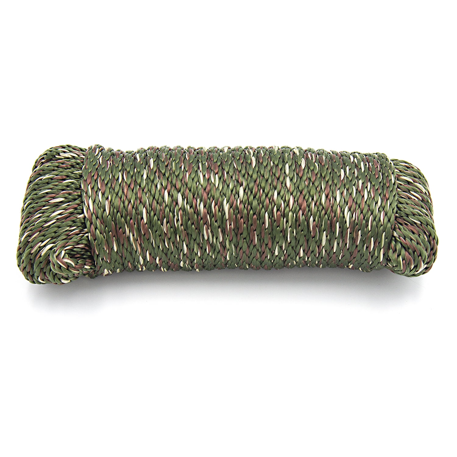 Ozark Trail 1/4 in x 50 ft Braided Polypropylene Utility Dock Line, Floating Marine and General Purpose Rope