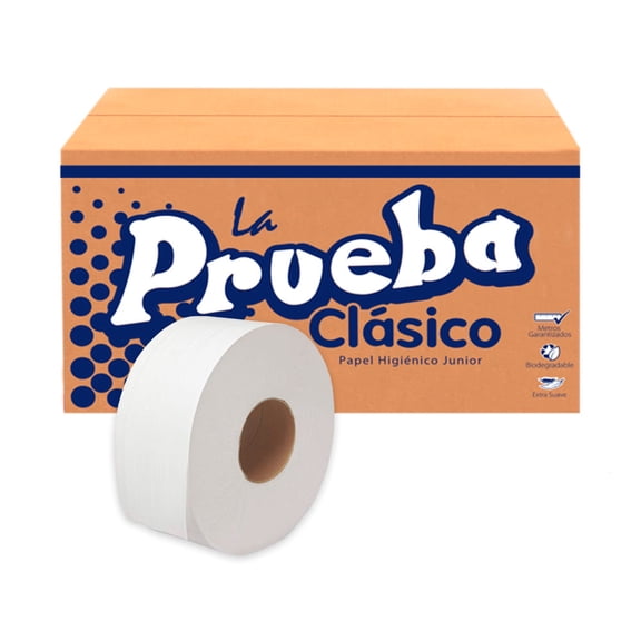 Papel higiénico Biodegradable Convertipap Junior Caja de 12 piezas 200 metros