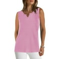 thumbnail image 2 of aidice Cotton Tank Top for Women Fitted Sleeveless Breathable Tanks Solid Color Summer Casual Top, 2 of 6