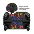 thumbnail image 2 of Yiaed Magical Mushrooms and Flowers Print Travel Luggage Cover Suitcase Protector Fits 18-32 Inch Luggage Wheel Covers Patterned Elastic Luggage Anti-scratch（No luggage）-X-Large, 2 of 5