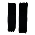 thumbnail image 3 of Protectores de espinilla y empeine para hombres y mujeres, protectores de piernas de tela elástica, equipo de protección de karate. Negro S, 3 of 9