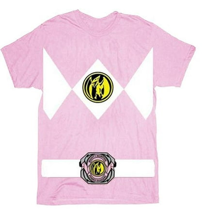 Power Rangers Pink Ranger Costume T-Shirt 2XL