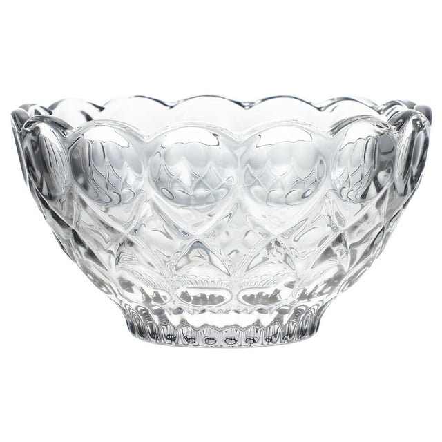 Glass Ice Cream Bowl Fruit Salad Bowl Dessert Container Glass Tableware