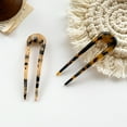 thumbnail image 4 of SPRING PARK Retro Girls Alloy U Shape Women Hair Clip Hairpin Women Leopard Hair Fork, 4 of 7