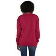 thumbnail image 2 of Unisex Crew Sweatshirt - CRIMSON FALL - 2XL, 2 of 2