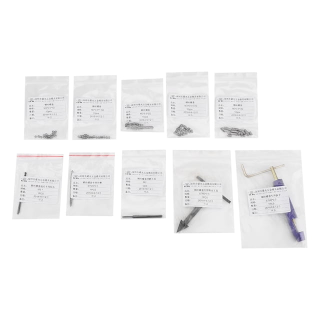 Thread Repair Kit,M3 Stainless Steel Wire Thread Repair Tool Thread Repair Tool Expertly Crafted