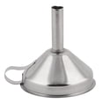 thumbnail image 2 of Kitchen Metal Oil Sauce Milk Wine Filter Transfer Funnel 4 Inches Diameter, 2 of 2