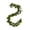 Green C, variant on Yaayu 1Pc 78.7in Artificial Christmas Garland, 128 Tips Soft Pinecone Rattan for Fireplace Mantel, Style 004, Green