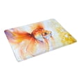 thumbnail image 2 of MKHERT Watercolor Goldfish Realistic Illustration Doormat Rug Home Decor Floor Mat Bath Mat 23.6x15.7 inch, 2 of 3