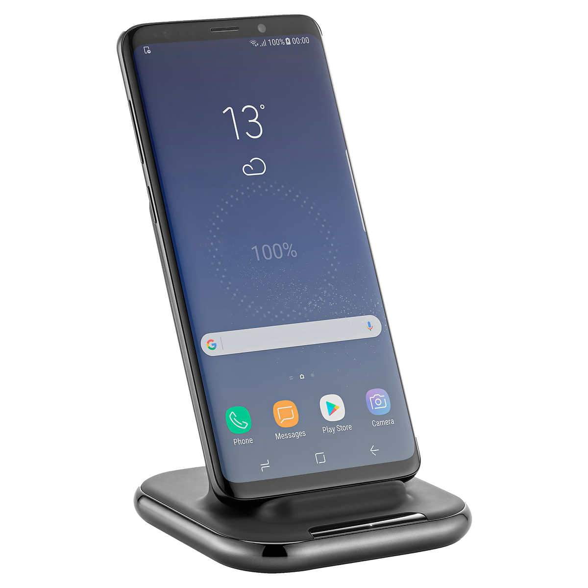 Ubio Labs 2 Pack Shadow Fast Wireless Charging Stand Landscape And Portrait Mode Walmart