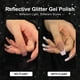 thumbnail image 2 of Set de esmaltes de uñas GAOY Reflective Glitter, 6 colores, 7,3 ml, UV LED, 2 of 6