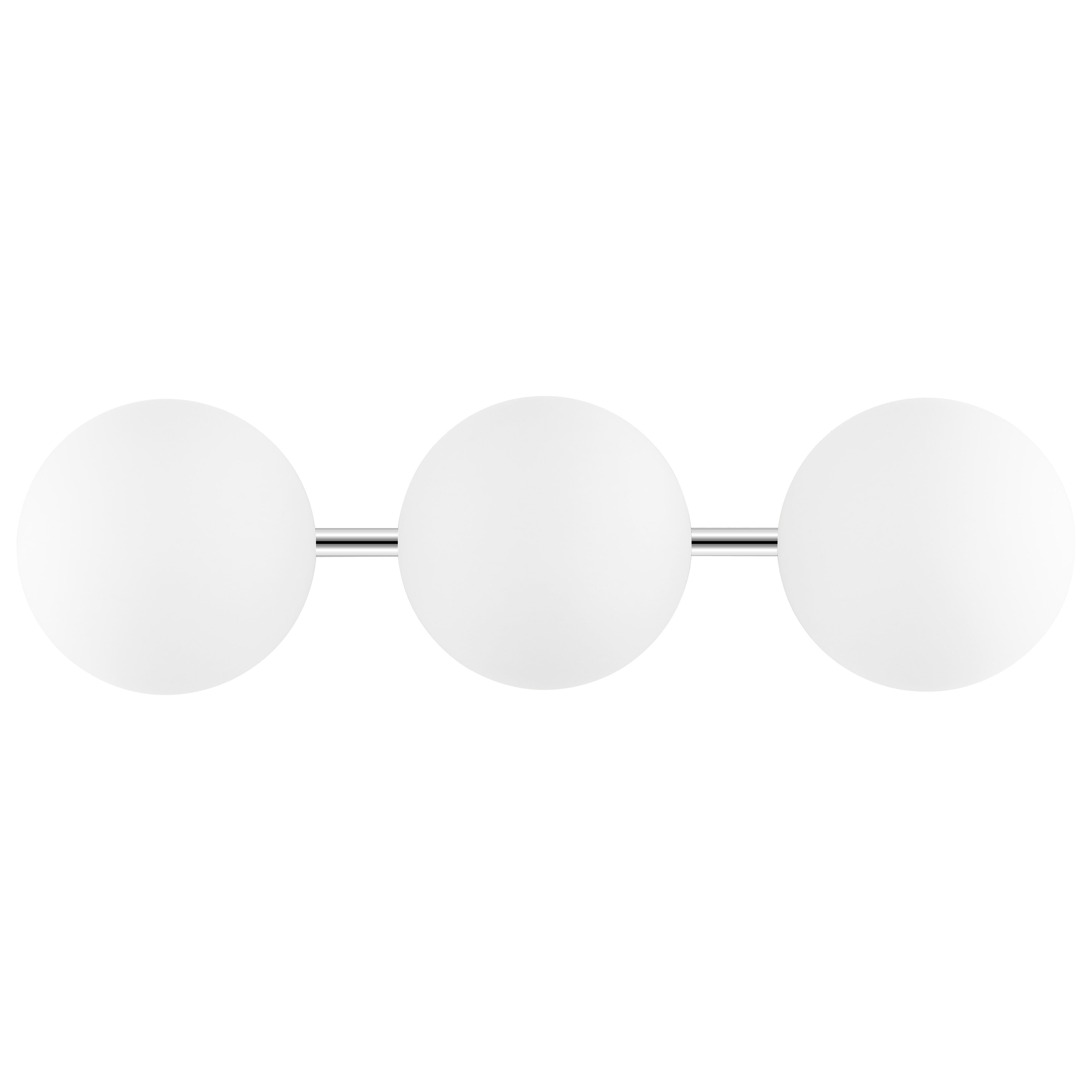SAFAVIEH Amaoi LED Chrome Iron Wall Sconce with White Shade